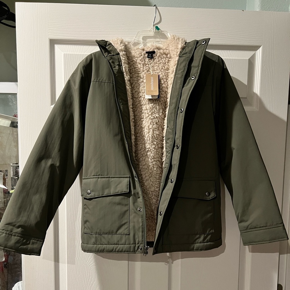 PATAGONIA BOYS' INFURNO JACKET
INDUSTRIAL GREEN W/ CORIANDER BROWN XL (14)